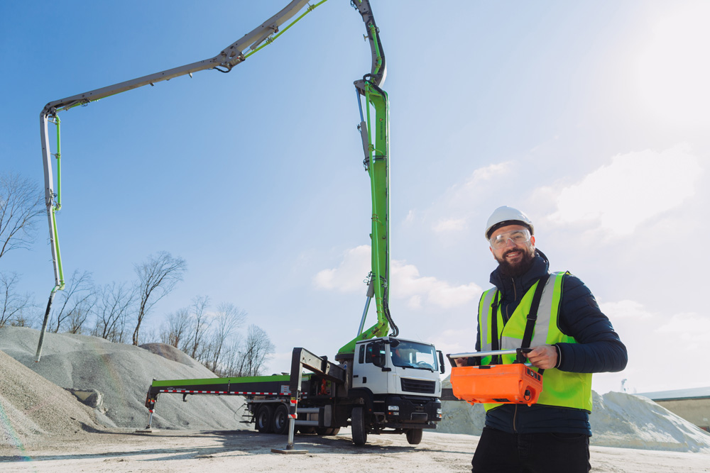 Машинист автобетононасоса